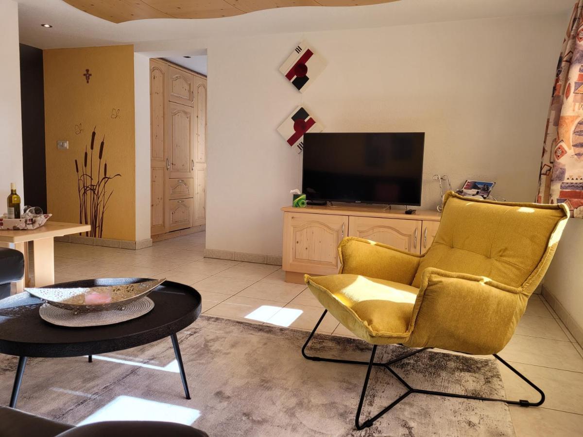 Chalet Wiesengrund Edelweiss 6P Saas-Almagell Exteriör bild